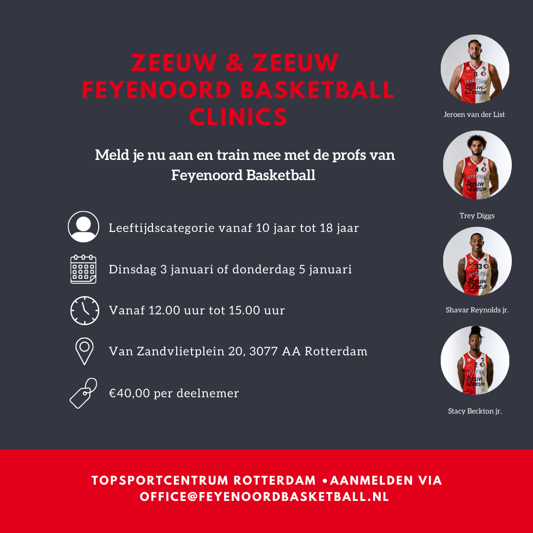 clinic basketball Zeeuw & Zeeuw Feyenoord