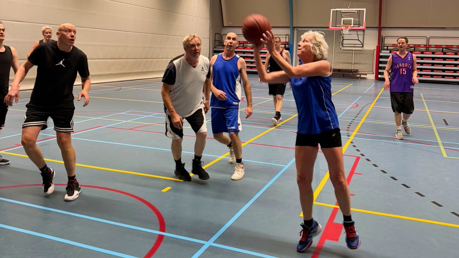 Recreanten basketbal BV Voorne Brielle